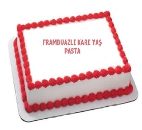 100 Kişilik Frambuazlı Yaş Pasta gerçek krema yoğun lezzet. Samsun pasta