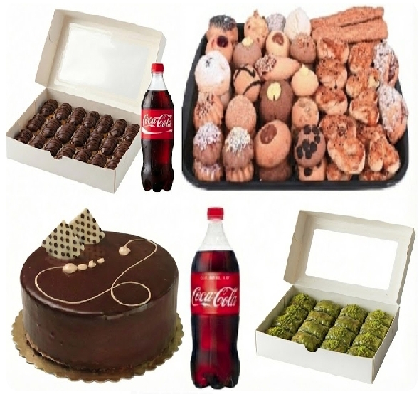 2x1 Litre Kola Dahil 6-9 Kişilik Menü Samsun pasta