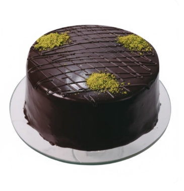 4 kişilik yuvarlak çikolatalı doğum günü pastası Samsun pasta