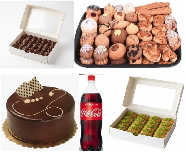 5'li Her Şeyi İçinde Menü - Fıstıklı Lezzet Paketi Samsun pasta