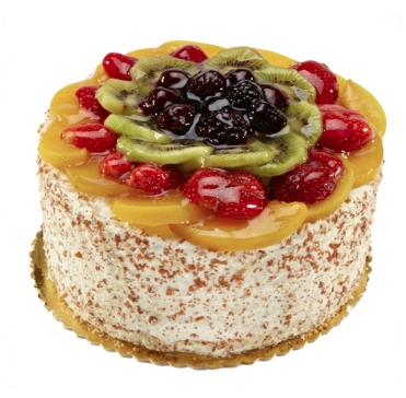 6-9 Kişilik Karışık Meyveli Premium Sunum Tatlı Samsun pasta