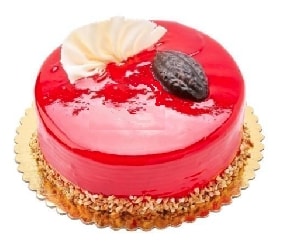 9-12 Kişilik Sade Klasik Frambuazlı Yaş Pasta Samsun pasta