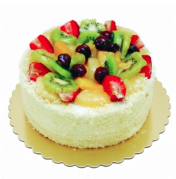 Ferahlatıcı 6-9 Kişilik Şık ve Lezzetli Karışık Meyveli Pasta Samsun pasta