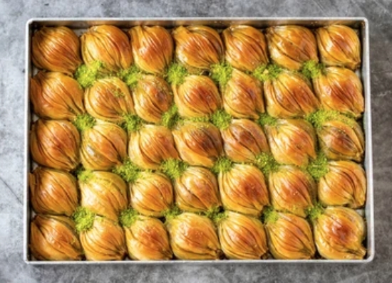 Özel Ambalajlı 2.5 Kg Midye Baklava Samsun pasta