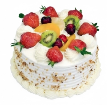 Zengin İçerikli Gurme 6-9 Kişilik Karışık Meyveli Yaş Pasta Samsun pasta